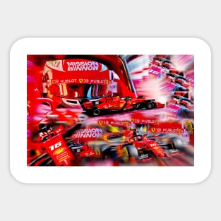 Leclerc #16 Sticker